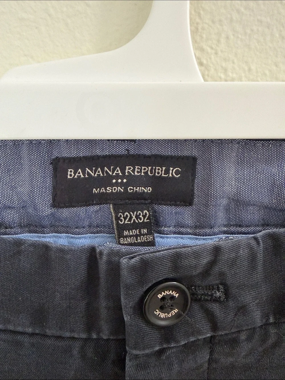 Banana Republic Black Men's Slim Chinos